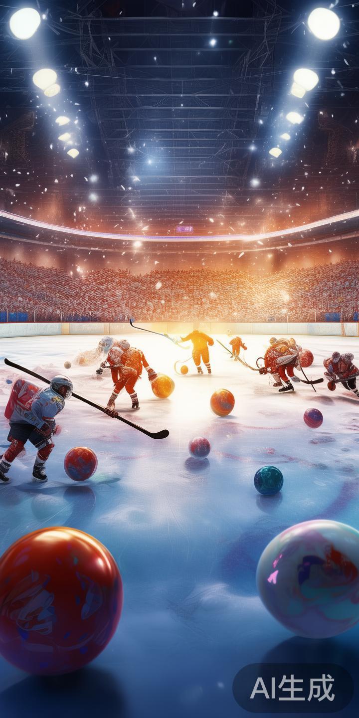 冰球突破的最大魅力在于其丰富多变的游戏场景和令人振