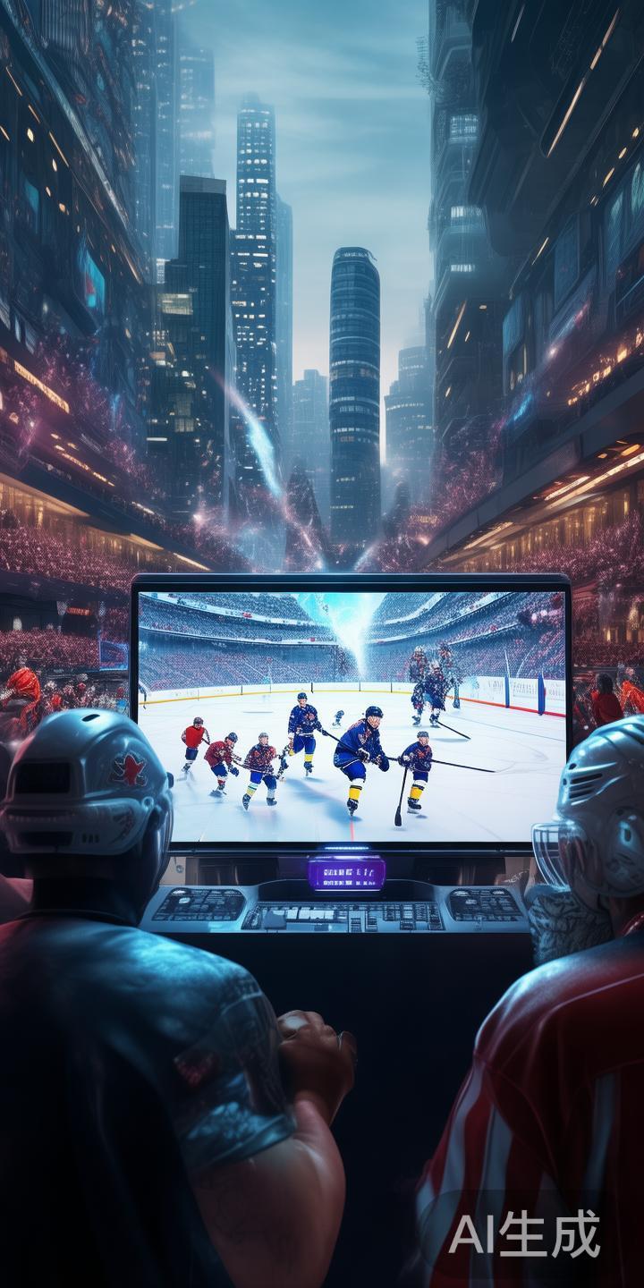 随着手机游戏的不断普及，冰球游戏凭借其激烈的对抗和